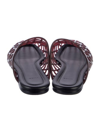 Vince Rubber Colorblock Pattern Mules