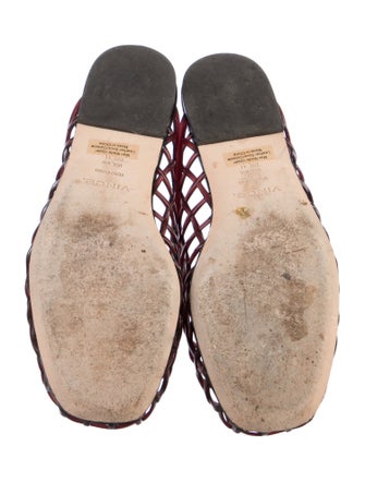 Vince Rubber Colorblock Pattern Mules