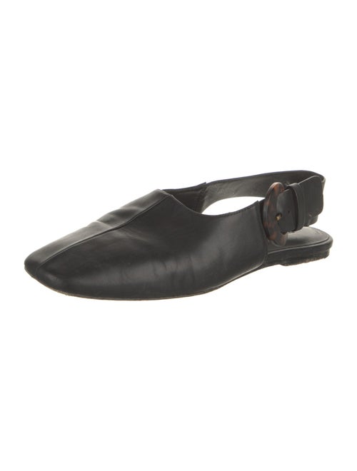 Vince Leather Slingback Flats