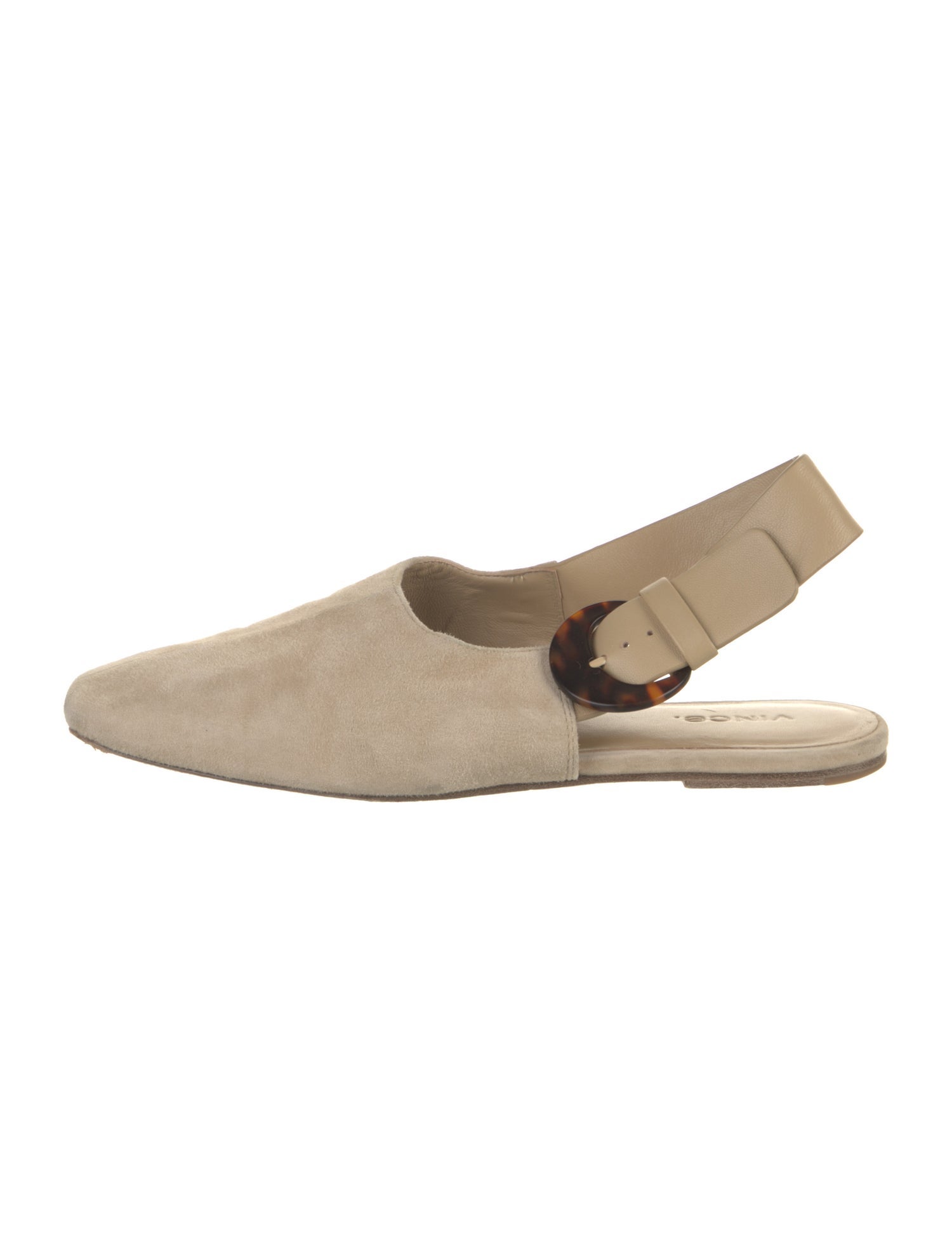 Vince Suede Slingback Flats