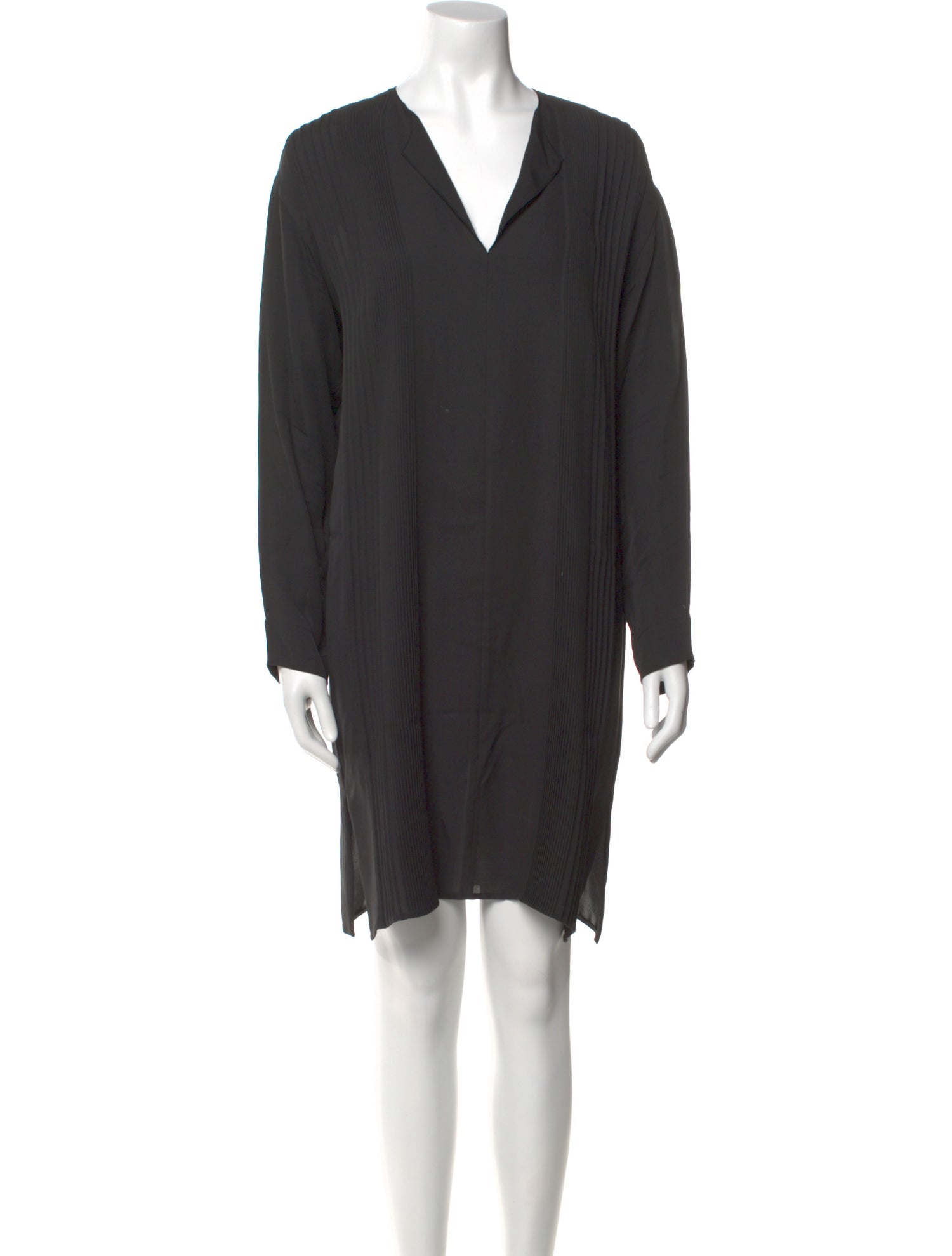 Vince V-Neck Mini Dress