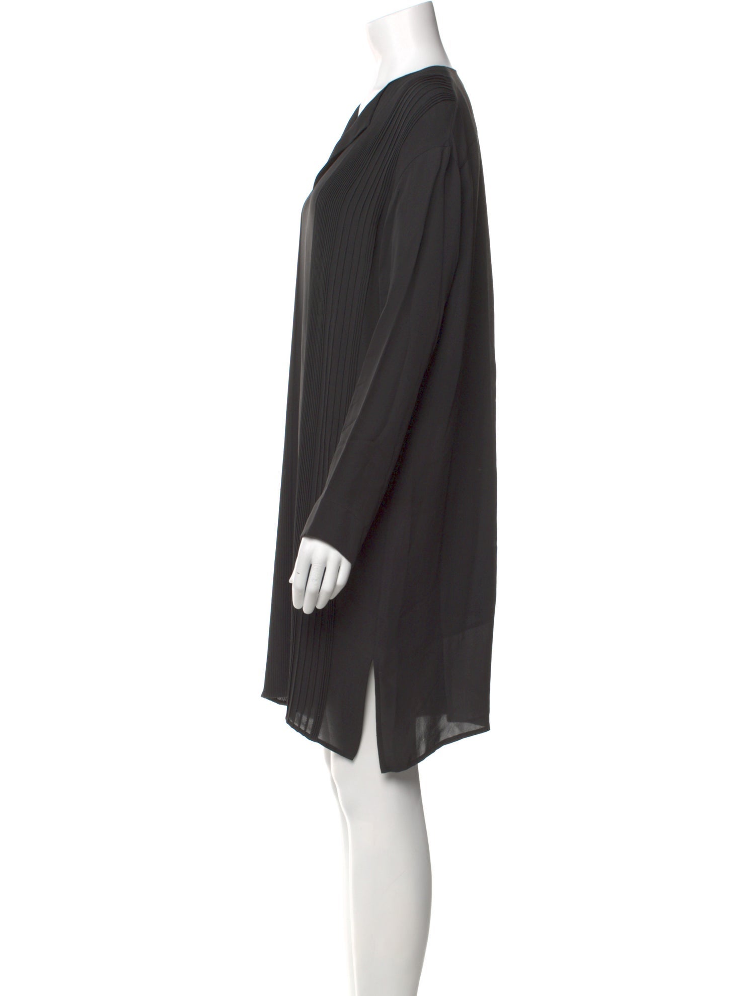 Vince V-Neck Mini Dress