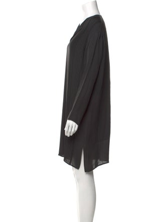 Vince V-Neck Mini Dress