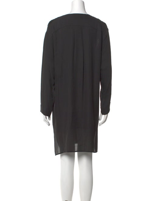 Vince V-Neck Mini Dress