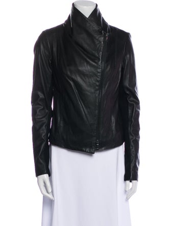 Vince Leather Biker Jacket