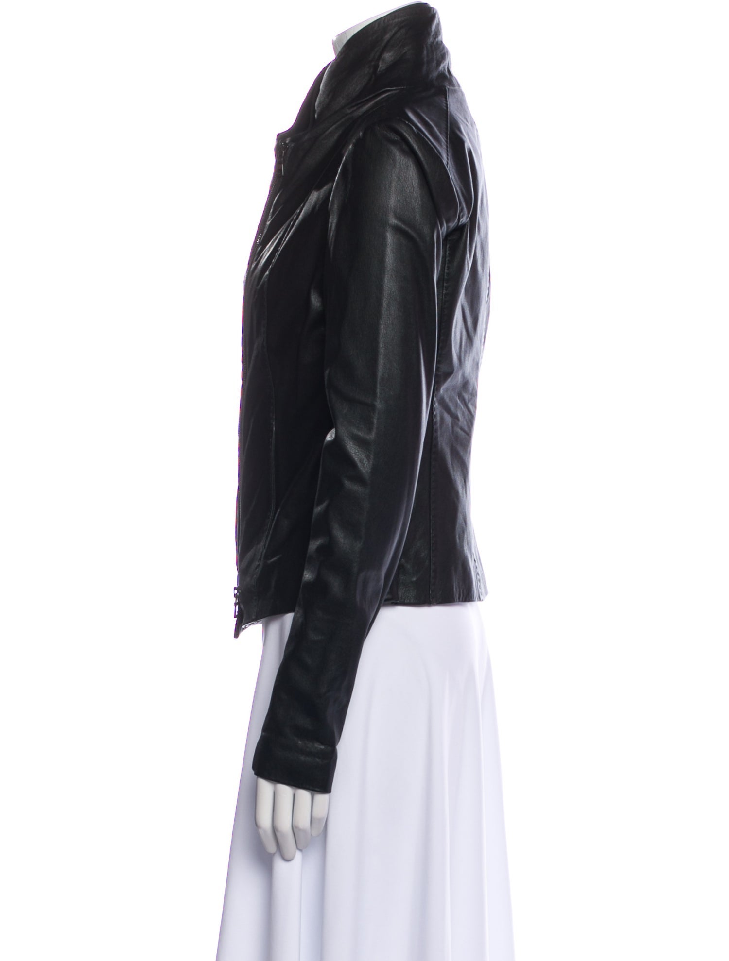 Vince Leather Biker Jacket