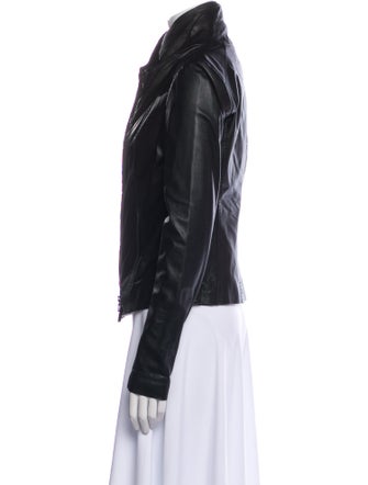 Vince Leather Biker Jacket