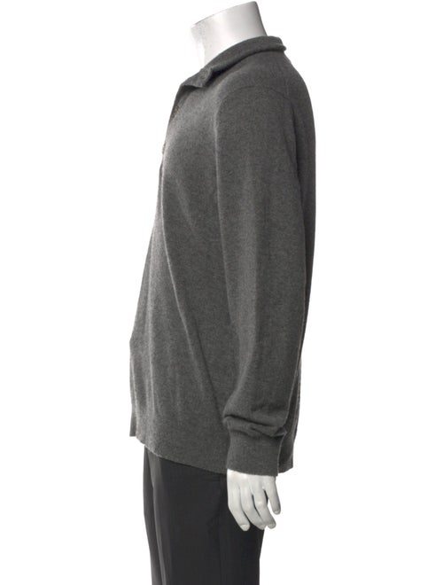 Vince Cashmere Crew Neck Polo Sweater