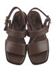 Vince Leather Slingback Sandals