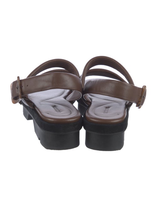 Vince Leather Slingback Sandals