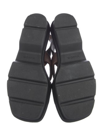 Vince Leather Slingback Sandals