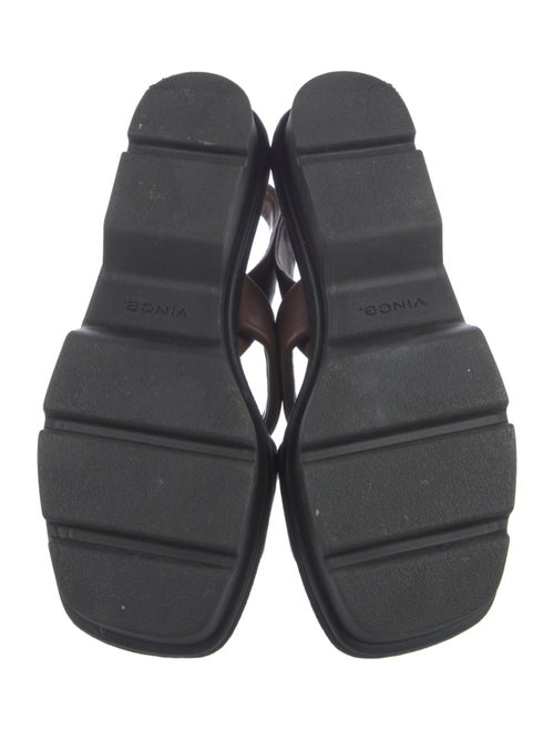 Vince Leather Slingback Sandals