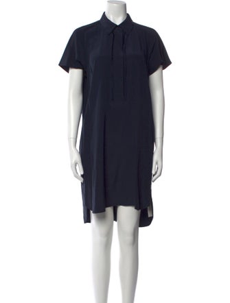 Vince Silk Knee-Length Dress