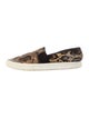 Vince Python Animal Print Loafers