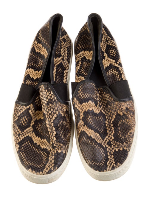 Vince Python Animal Print Loafers