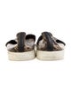 Vince Python Animal Print Loafers
