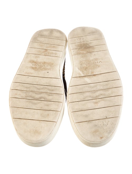 Vince Python Animal Print Loafers