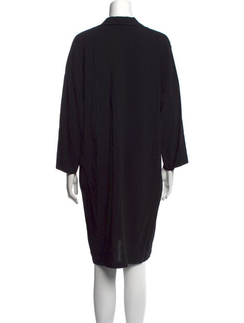 Vince V-Neck Knee-Length Dress