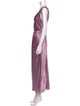 Vince V-Neck Long Dress