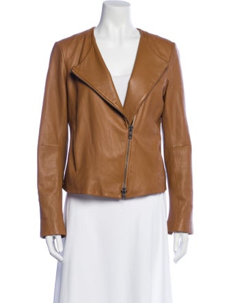 Vince Leather Biker Jacket