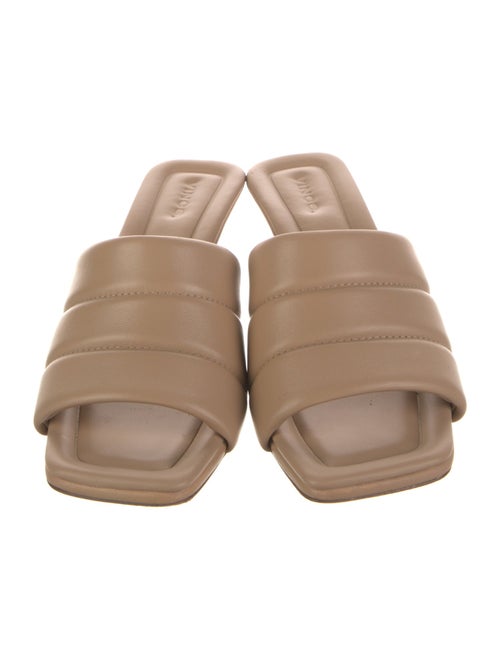 Vince Leather Slides