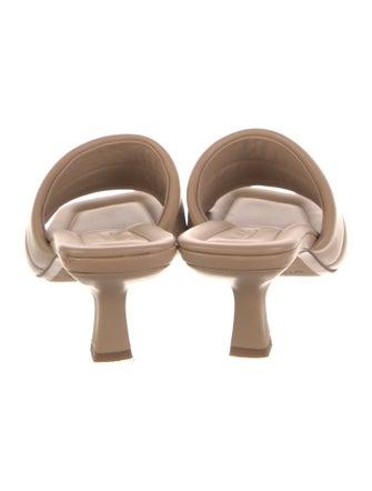 Vince Leather Slides