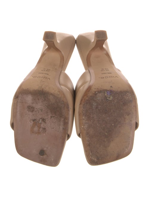 Vince Leather Slides