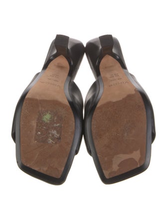 Vince Leather Slides