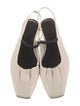 Vince Leather Slingback Flats