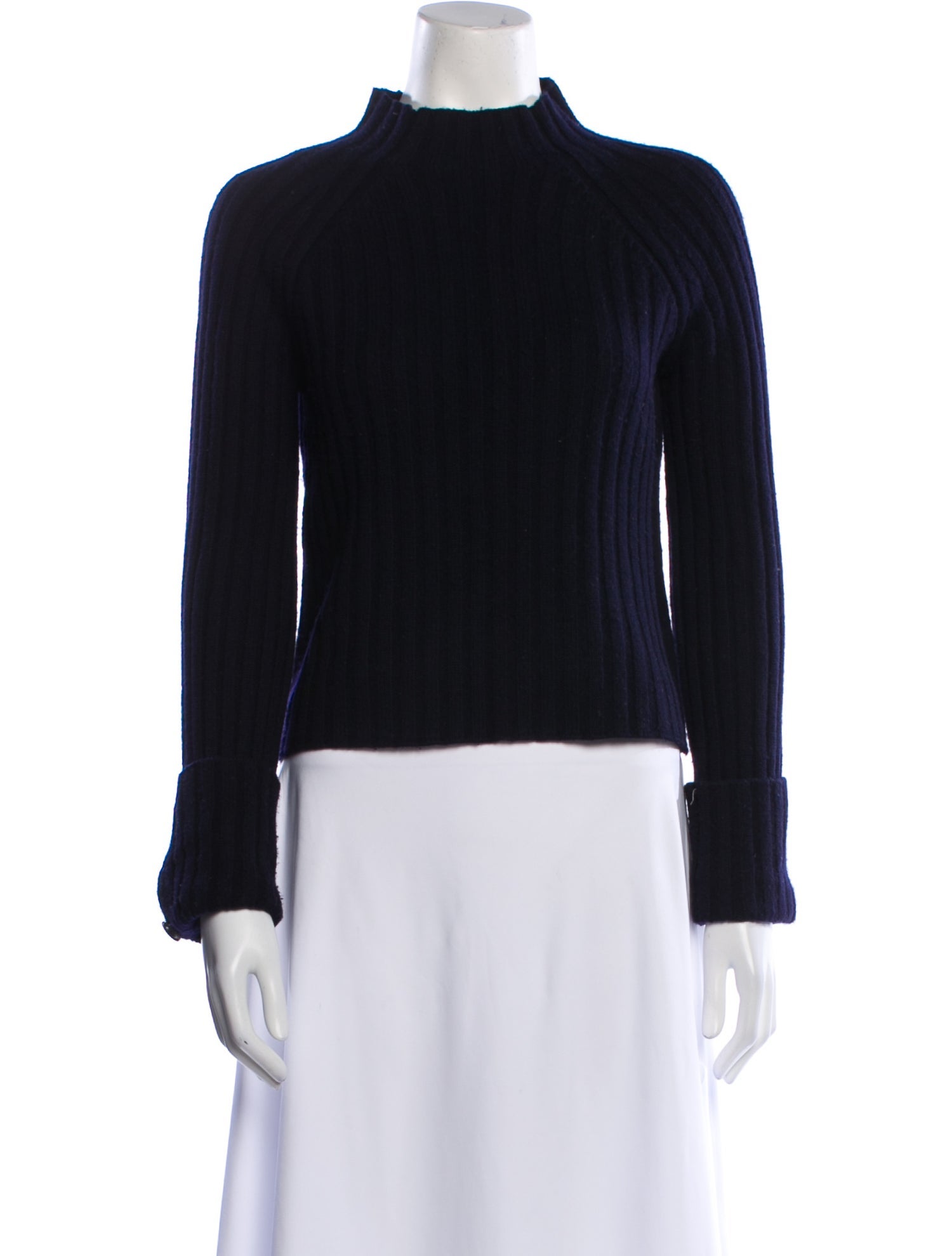 Vince Wool Mock Neck Sweater