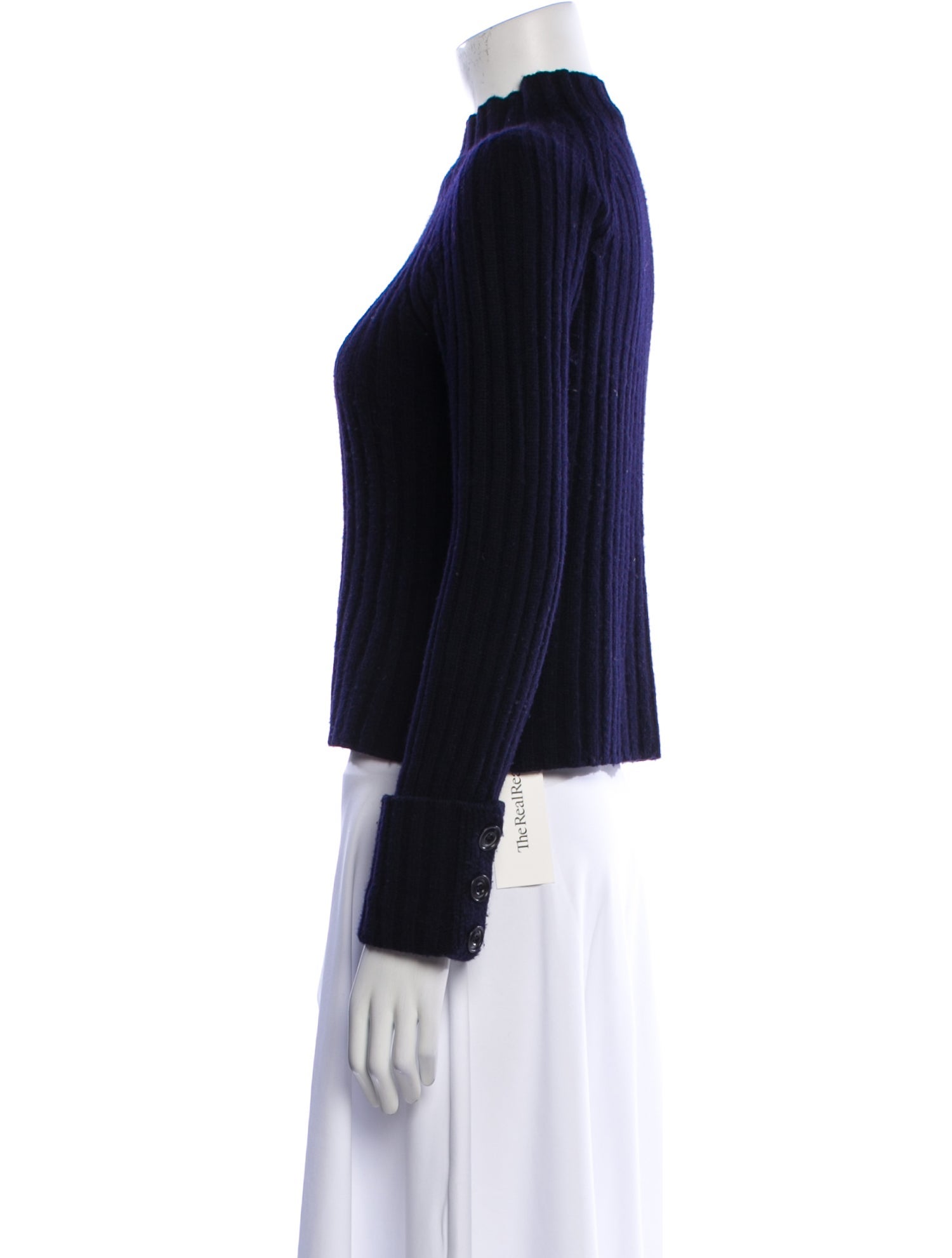 Vince Wool Mock Neck Sweater