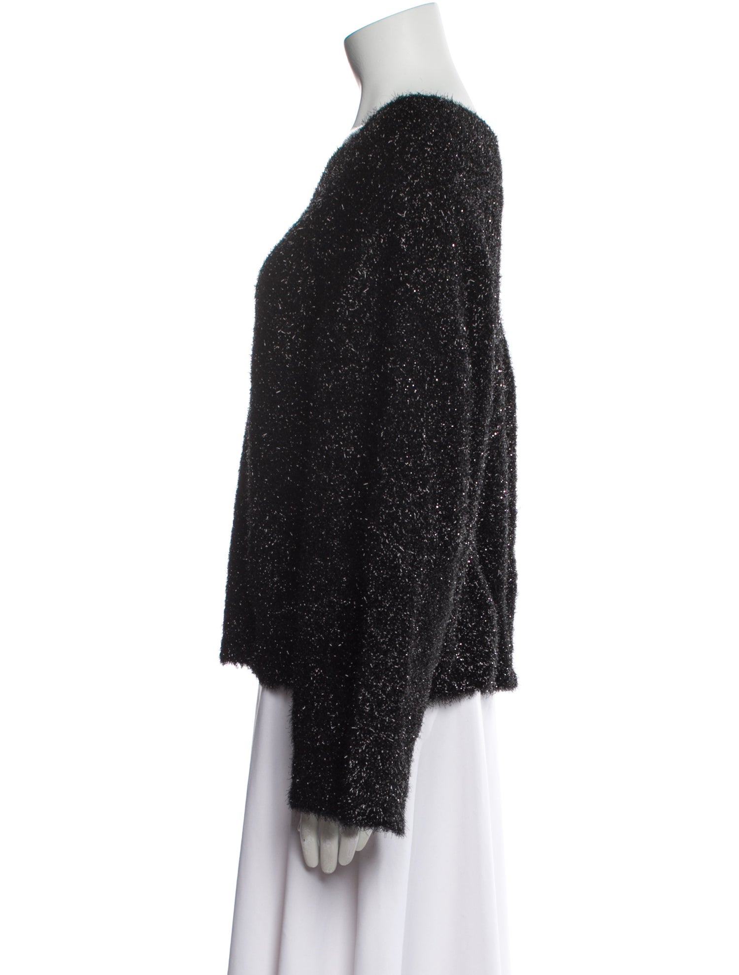 Vince Nylon Scoop Neck Sweater