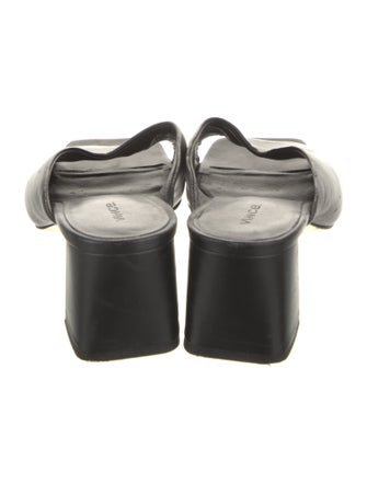 Vince Leather Slides