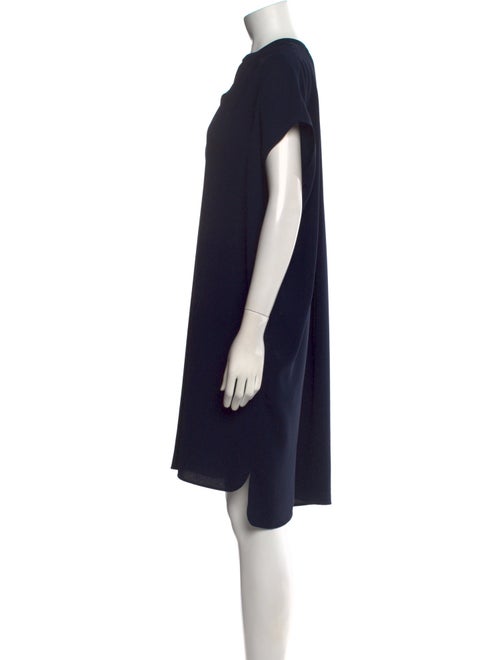 Vince V-Neck Knee-Length Dress