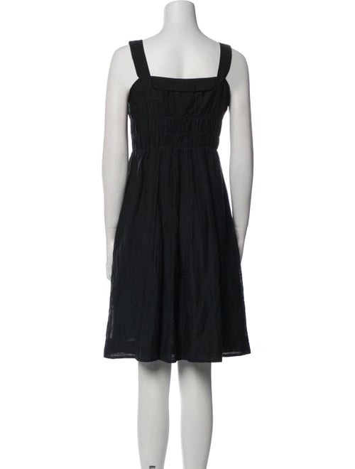 Vince Square Neckline Knee-Length Dress