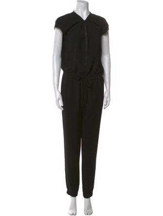 Vince V-Neck Jumpsuit