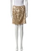 Vince Sequin Embellishments Mini Skirt