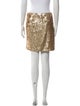 Vince Sequin Embellishments Mini Skirt