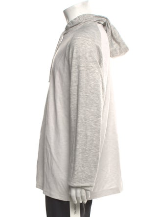 Vince Colorblock Pattern Crew Neck Hoodie