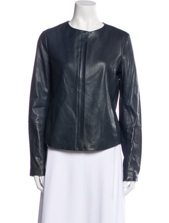 Vince Leather Biker Jacket