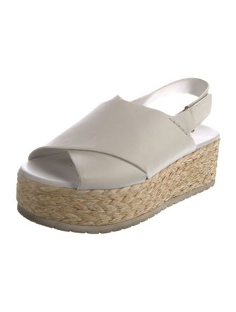 Vince Leather Espadrilles