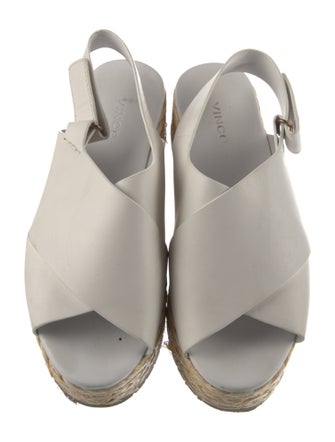 Vince Leather Espadrilles