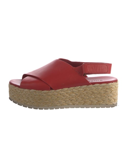 Vince Leather Espadrilles