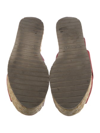 Vince Leather Espadrilles