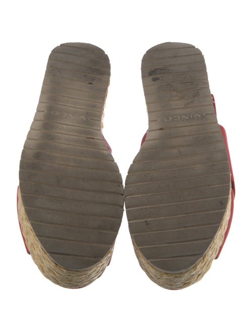 Vince Leather Espadrilles