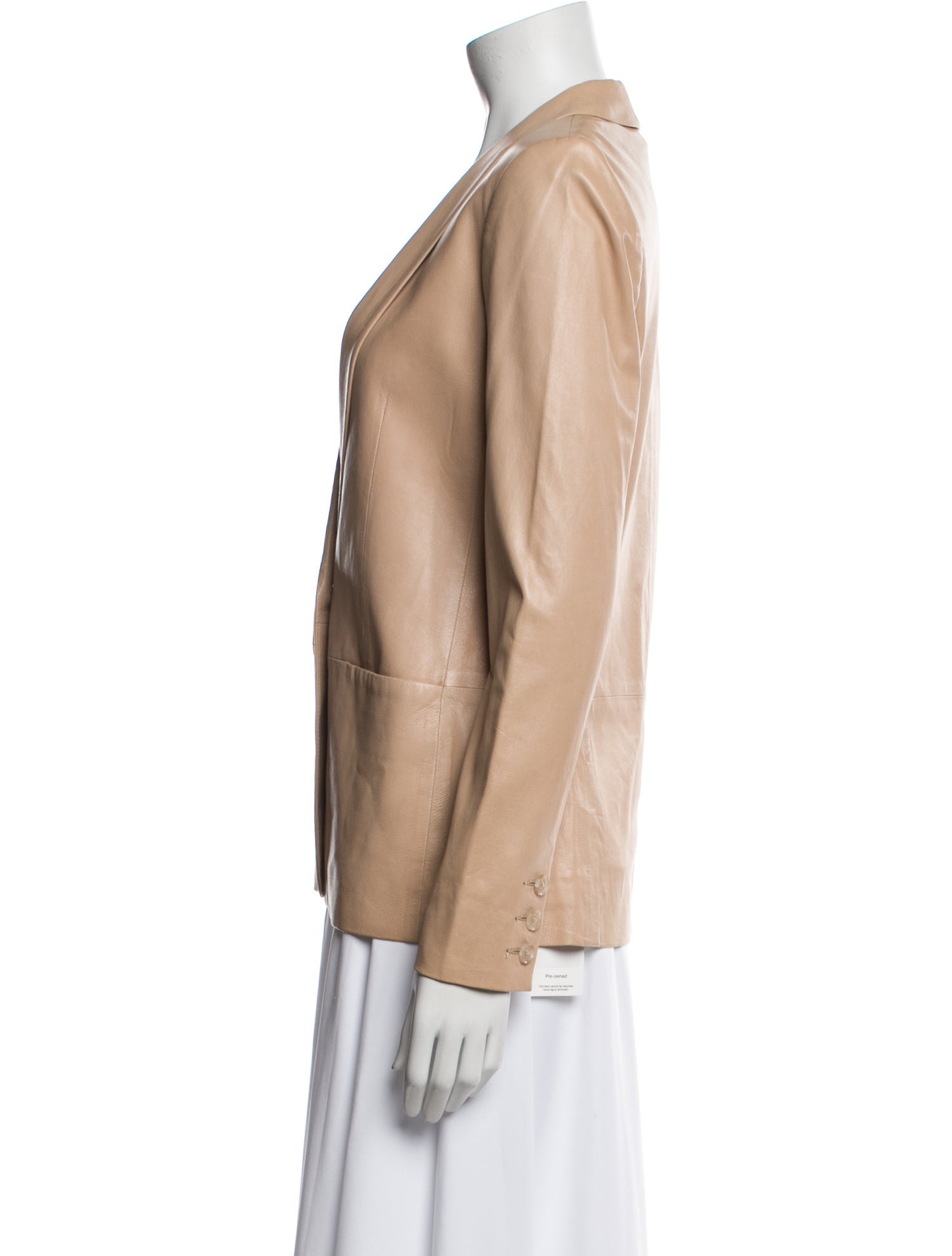 Vince Leather Blazer