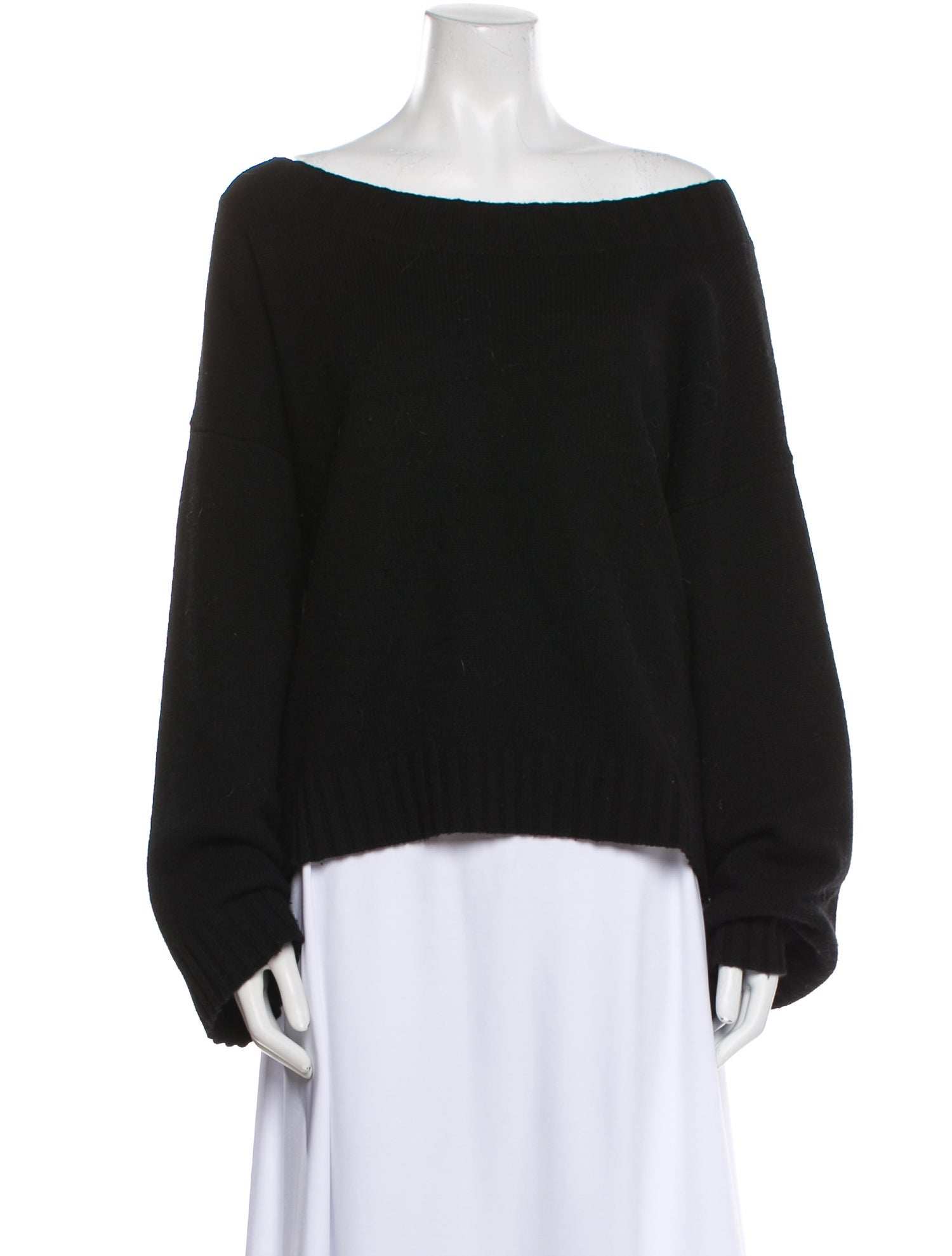 Vince Cashmere Bateau Neckline Sweater