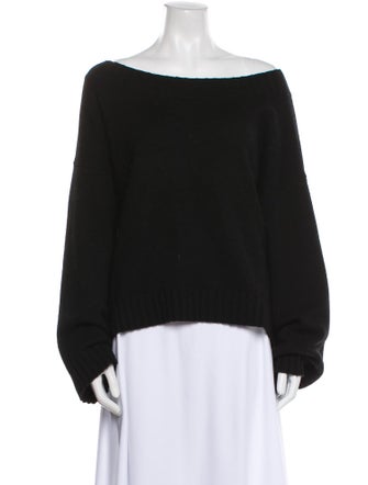Vince Cashmere Bateau Neckline Sweater