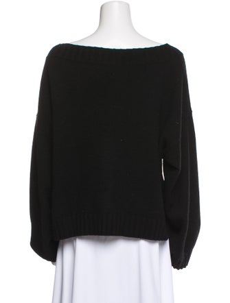 Vince Cashmere Bateau Neckline Sweater