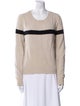 Vince Striped Scoop Neck Sweater